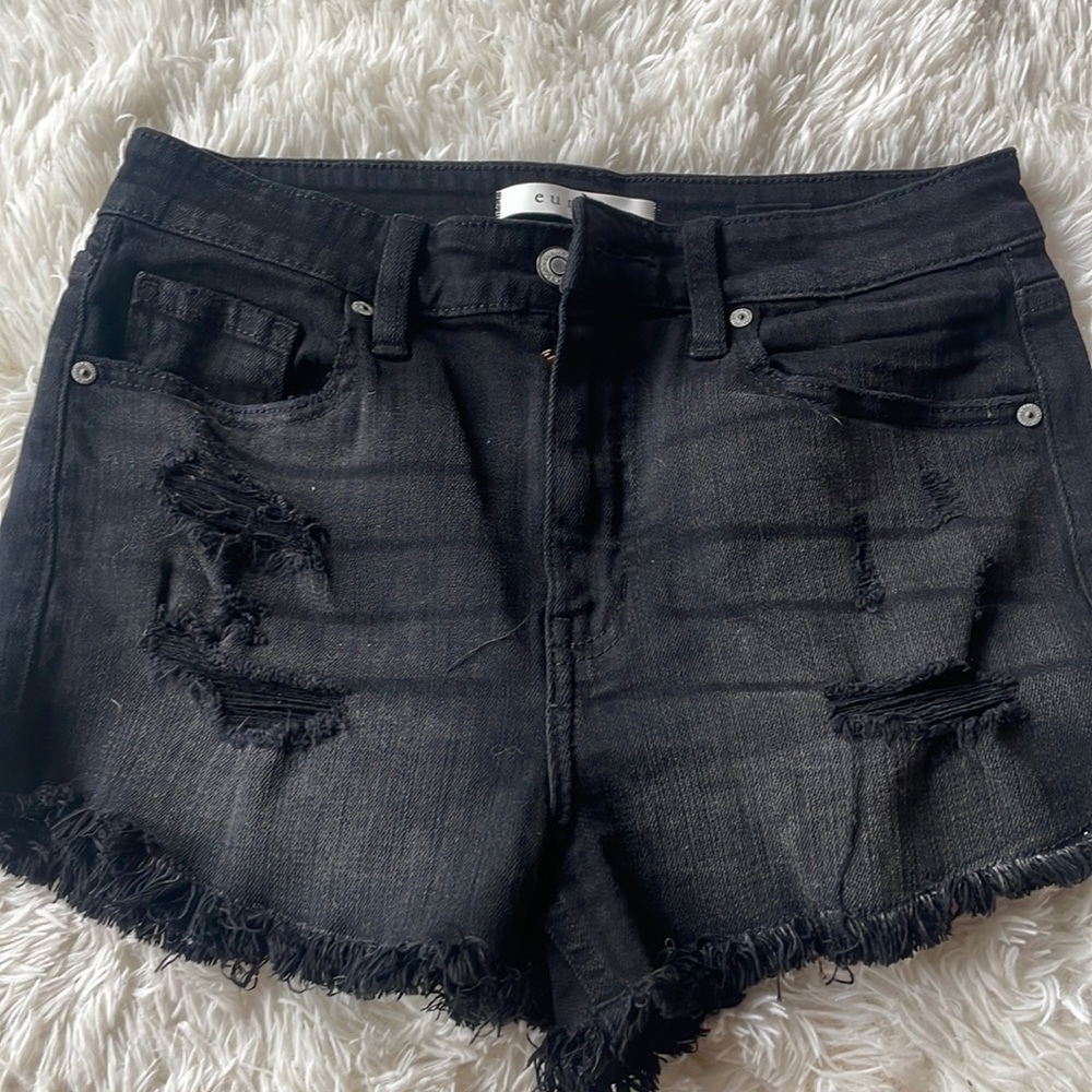 Eunina Black Shorts